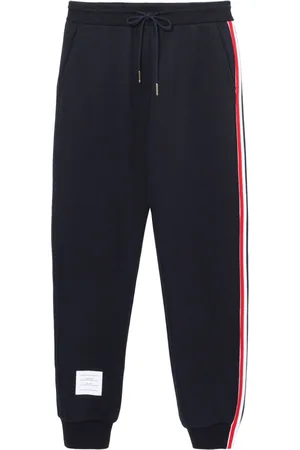 Thom Browne Loopback stripe track pants