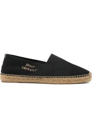 Saint Laurent Logo-embroidered espadrilles
