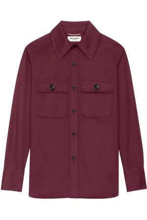 Saint Laurent Saharienne long-sleeve shirt