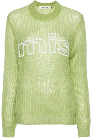 MISBHV Logo-print brushed jumper