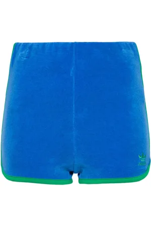 adidas Trefoil-logo terry-cloth shorts