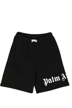 Palm Angels Logo-print track shorts