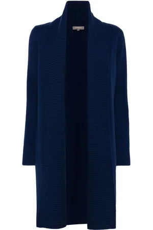 N.PEAL Abbey cashmere cardi-coat