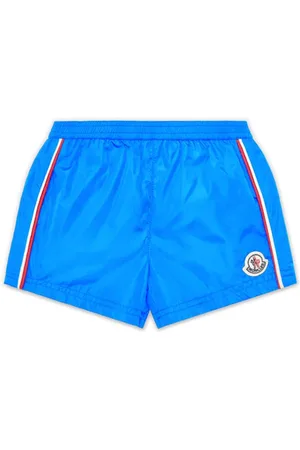 Moncler Logo-appliqué elasticated-waist shorts