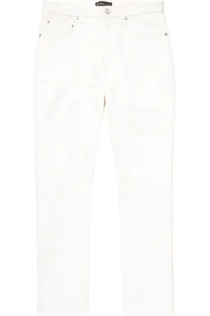 Purple Brand Straight-leg leather trousers