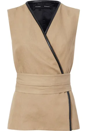 Proenza Schouler Elliot cotton-blend blouse