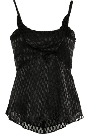 Isabel Marant Kalisia geometric-print top