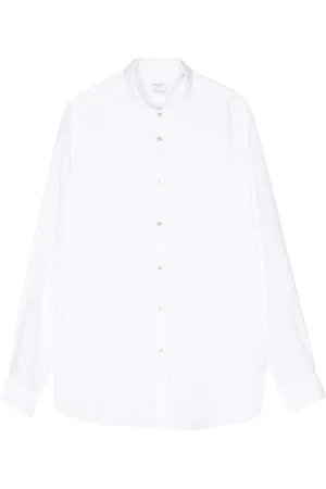 Boglioli Spread-collar long-sleeve shirt