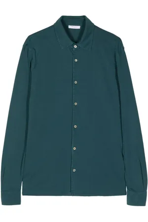 Boglioli Long-sleeve cotton shirt