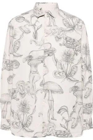 CASEY CASEY Big Raccourcie cotton shirt
