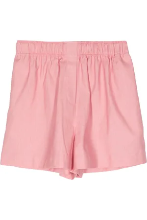 Elie saab Gabardine-weave high-waisted shorts