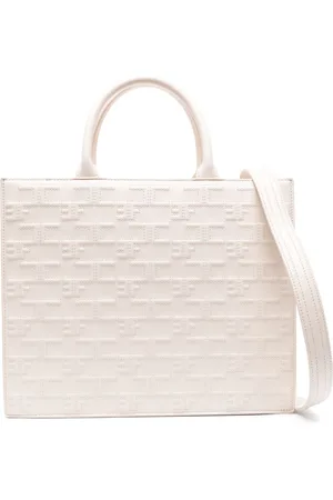 Elisabetta Franchi Large Bold monogram tote bag