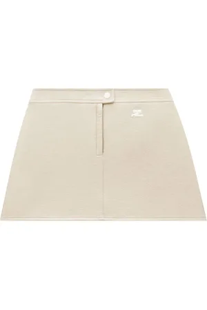 Courrèges Iconique vinyl skirt