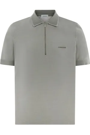 Salvatore Ferragamo Embroidered-logo polo shirt