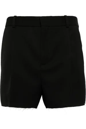 Botter Pleated virgin-wool shorts