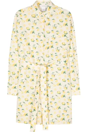 Sportmax Lemon-print mini dress