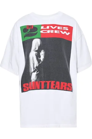 SAINT MXXXXXX Graphic-print cotton T-shirt