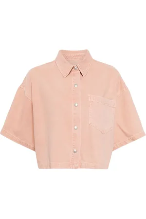 AGOLDE Rona wide-sleeve denim shirt