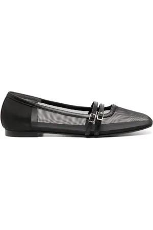 Gia Borghini Felice mesh ballerina shoes