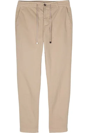 PESERICO SIGN Elasticated-waistband trousers