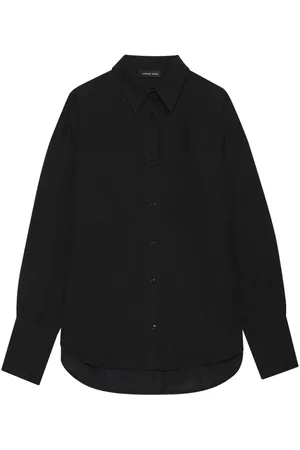 ANINE BING Long-sleeve linen shirt