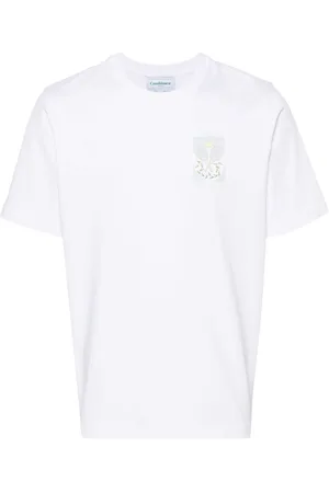 Casablanca Tennis Pastelle cotton T-shirt