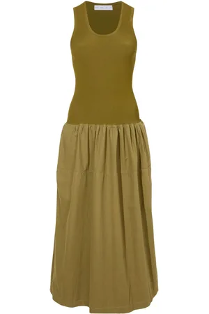 Proenza Schouler Scoop neck cotton dress