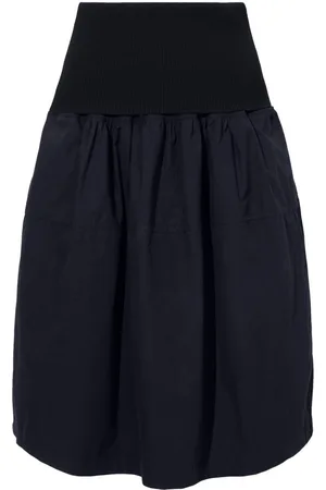 Proenza Schouler Pleated cotton skirt
