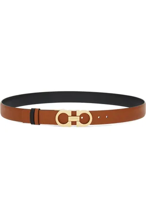 Salvatore Ferragamo Reversible Gancini leather belt