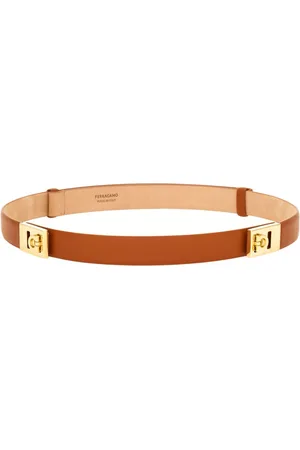 Salvatore Ferragamo Adjustable Hug leather belt