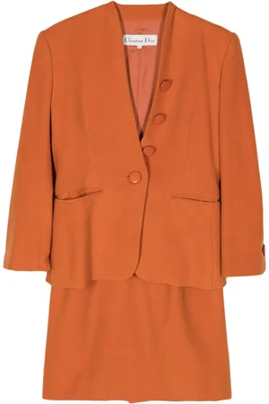 Dior Single-breasted skirt suit