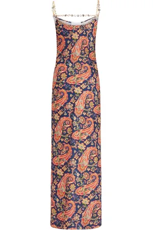 Paco rabanne Paisley Nuisette Maxi Dress