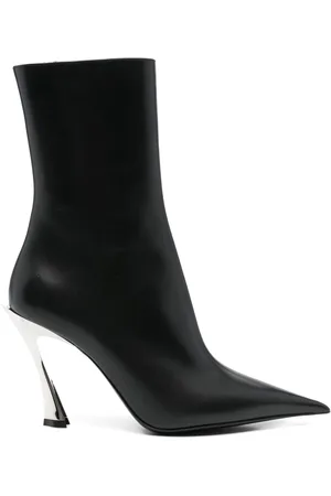 MUGLER 95mm leather boots