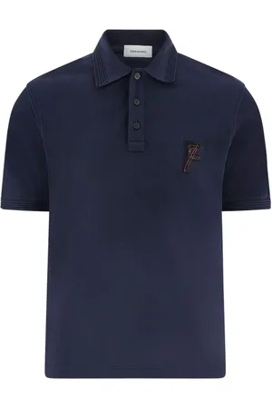 Salvatore Ferragamo Logo-embroidered polo shirt