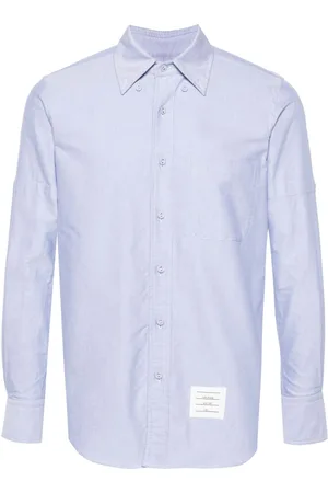 Thom Browne Armband-embellished cotton shirt