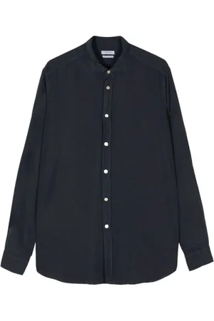 Boglioli Spread-collar long-sleeve shirt