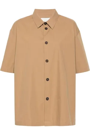 STUDIO NICHOLSON Button-up cotton shirt