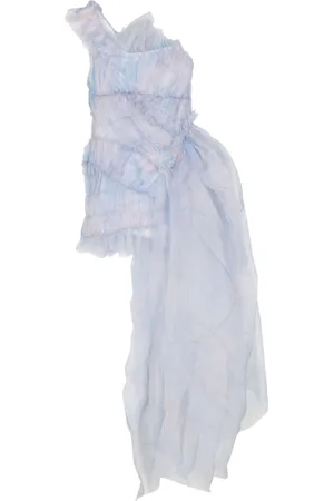 Collina Strada Periwinkle Plaid Jazzelle mini dress