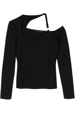HELIOT EMIL Open-shoulder long-sleeve top