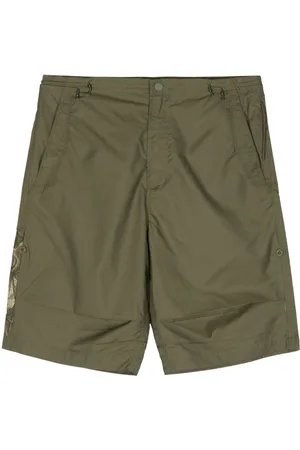 Maharishi Embroidered-motif shorts