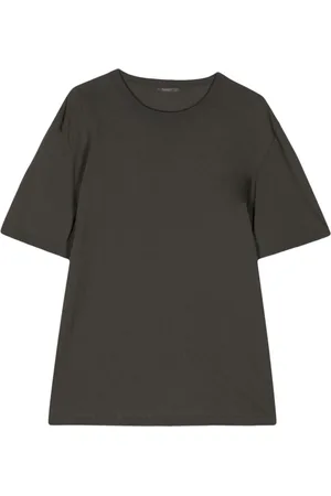 TRANSIT Round-neck cotton T-shirt