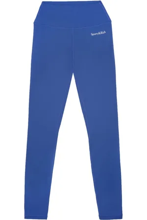 Sporty & Rich Logo-print high-waisted leggings