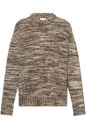 Norse projects Crew-neck marl-knit jumper