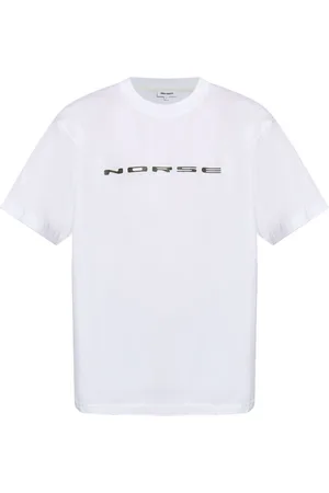 Norse projects Logo-print cotton T-shirt