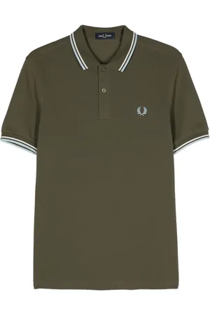 Fred Perry Logo-embroidered cotton polo shirt