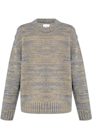 Norse projects Crew-neck marl-knit jumper