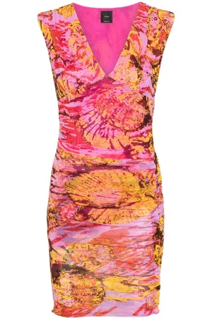 Pinko Androgeo printed mini dress