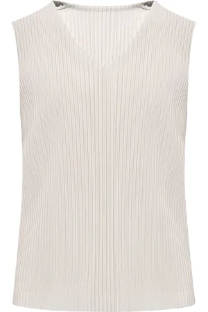 Issey Miyake Pleated tank top