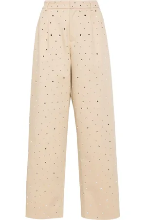 GIUSEPPE DI MORABITO Rhinestone-embellishment straight trousers