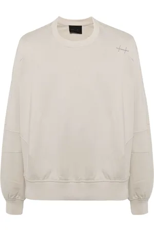 HELIOT EMIL Panelled cotton sweatshirt